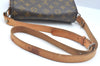 Authentic Louis Vuitton Monogram Cartouchiere MM Shoulder Bag Old Model 1739J