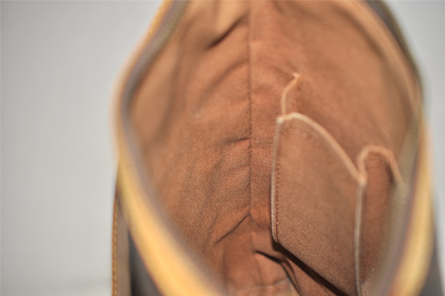 Authentic Louis Vuitton Monogram Odeon PM Shoulder Bag M56390 LV Junk 1739K