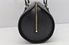 Authentic Louis Vuitton Epi Soufflot Black Hand Bag M52222 LV 1740K