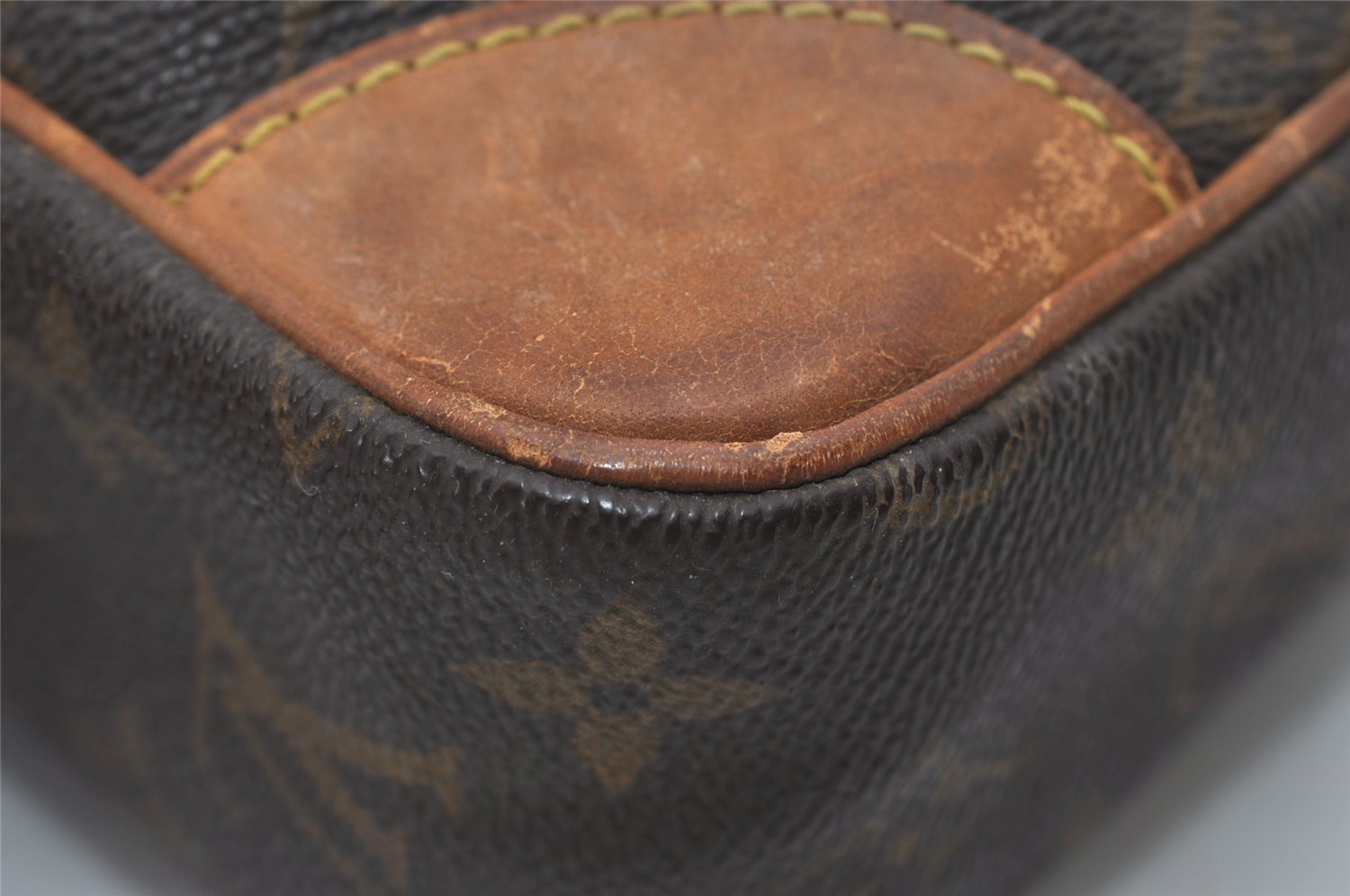 Authentic Louis Vuitton Monogram Compiegne 28 Clutch Hand Bag M51845 LV 1741I