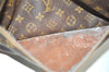 Authentic Louis Vuitton Monogram Compiegne 28 Clutch Hand Bag M51845 LV 1741I