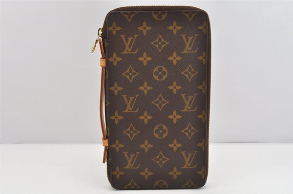 Authentic Louis Vuitton Monogram Organizer de Voyage Travel Case M60119 LV 1741K