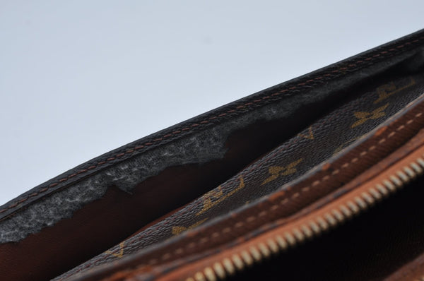 Authentic Louis Vuitton Monogram Orsay Clutch Hand Bag Purse M51790 Junk 1742I