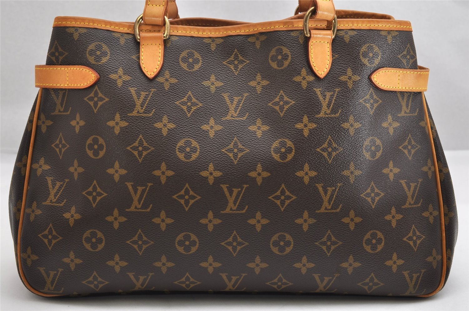 Authentic Louis Vuitton Monogram Batignolles Horizontal Tote Bag M51154 LV 1742K