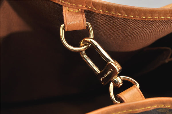 Authentic Louis Vuitton Monogram Batignolles Horizontal Tote Bag M51154 LV 1742K