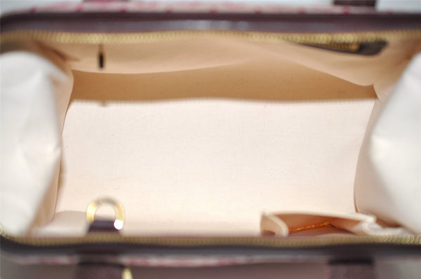 Authentic Louis Vuitton Monogram Mini Josephine PM Hand Bag Pink M92216 LV 1743I