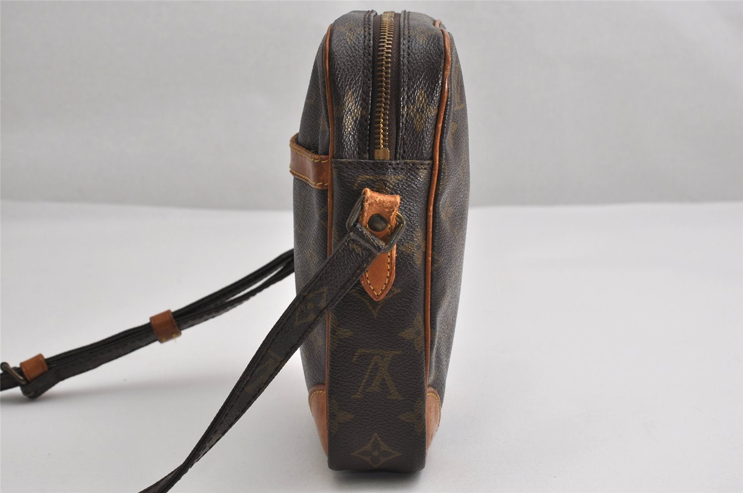 Authentic Louis Vuitton Monogram Danube Shoulder Cross Body Bag M45266 LV 1743K