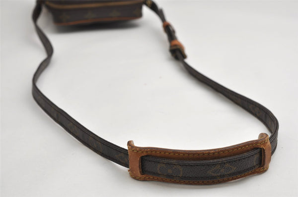 Authentic Louis Vuitton Monogram Danube Shoulder Cross Body Bag M45266 LV 1743K