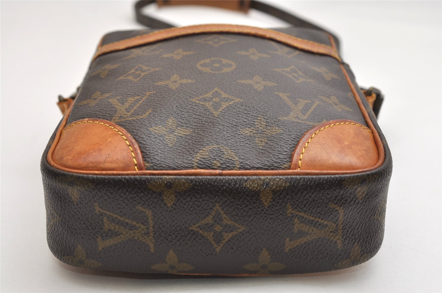 Authentic Louis Vuitton Monogram Danube Shoulder Cross Body Bag M45266 LV 1743K