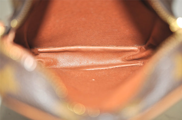 Authentic Louis Vuitton Monogram Danube Shoulder Cross Body Bag M45266 LV 1744I