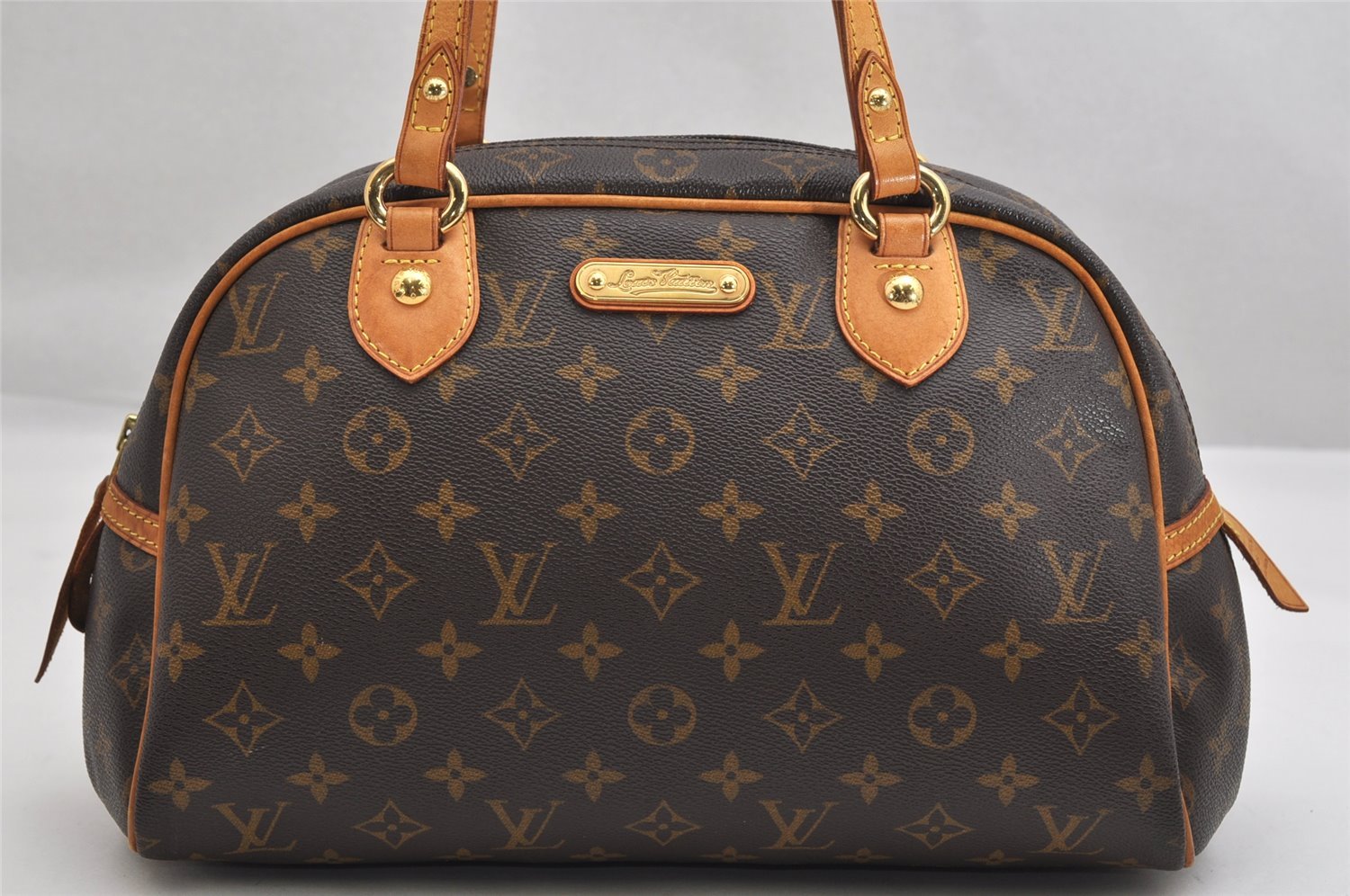 Authentic Louis Vuitton Monogram Montorgueil PM M95565 Shoulder Tote Bag 1744K