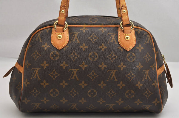 Authentic Louis Vuitton Monogram Montorgueil PM M95565 Shoulder Tote Bag 1744K