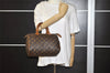 Authentic Louis Vuitton Monogram Speedy 25 Boston Hand Bag M41528 LV 1745I