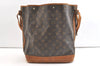 Authentic Louis Vuitton Monogram Noe Shoulder Drawstring Bag M42224 LV 1745K