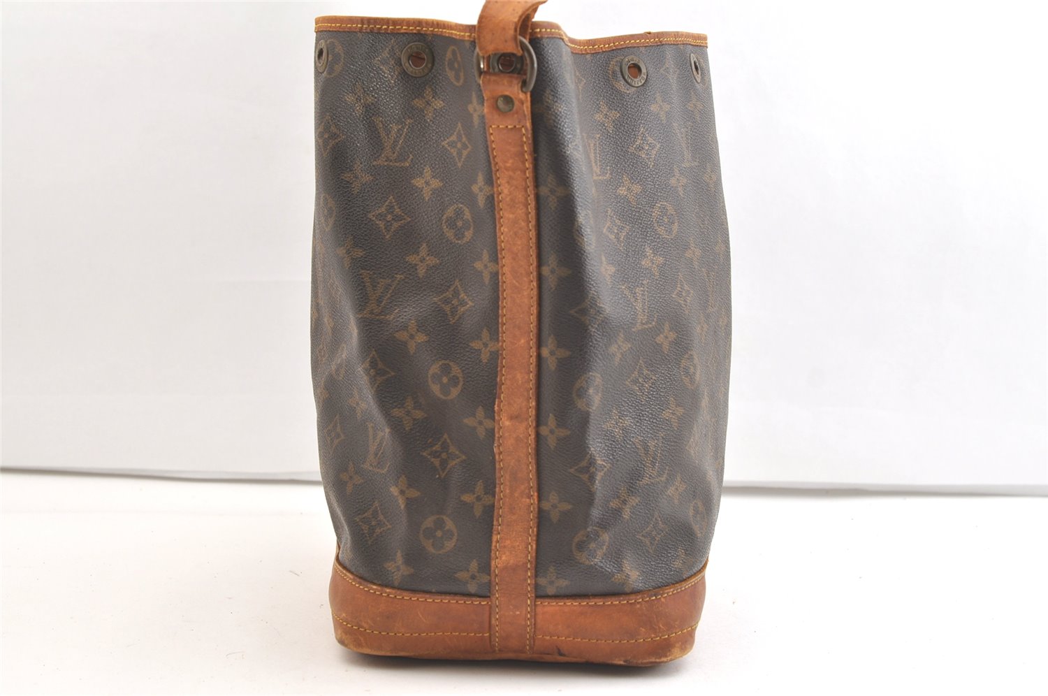 Authentic Louis Vuitton Monogram Noe Shoulder Drawstring Bag M42224 LV 1745K