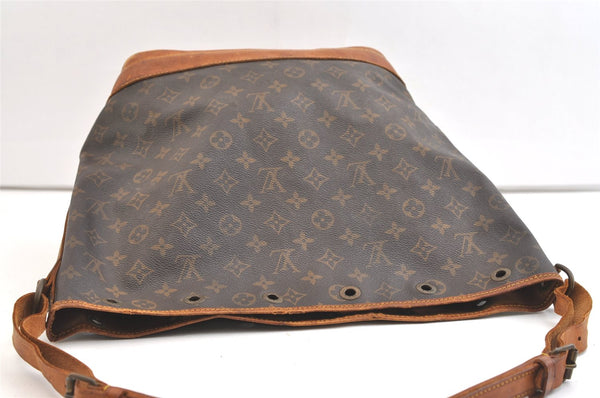 Authentic Louis Vuitton Monogram Noe Shoulder Drawstring Bag M42224 LV 1745K