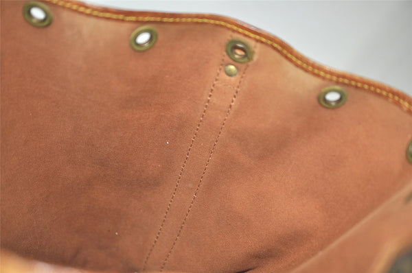 Authentic Louis Vuitton Monogram Noe Shoulder Drawstring Bag M42224 LV 1745K