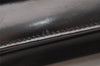 Authentic GUCCI Web Sherry Line Horsebit Shoulder Bag Leather Black Junk 1747J