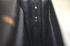 Authentic GUCCI Web Sherry Line Horsebit Shoulder Bag Leather Black Junk 1747J