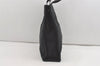 Authentic HERMES Vintage Fourre Tout MM Hand Tote Bag Canvas Black 1748J