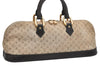 Auth Louis Vuitton Monogram Mini Alma Ron Hand Bag Khaki Beige M92206 LV 1748K