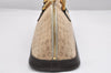 Auth Louis Vuitton Monogram Mini Alma Ron Hand Bag Khaki Beige M92206 LV 1748K