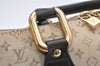 Auth Louis Vuitton Monogram Mini Alma Ron Hand Bag Khaki Beige M92206 LV 1748K