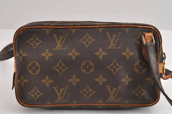 Auth Louis Vuitton Monogram Marly Bandouliere Shoulder Bag M51828 Junk 1749J