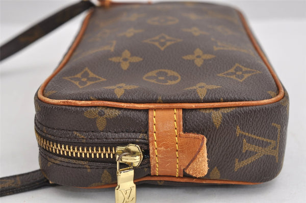 Auth Louis Vuitton Monogram Marly Bandouliere Shoulder Bag M51828 Junk 1749J