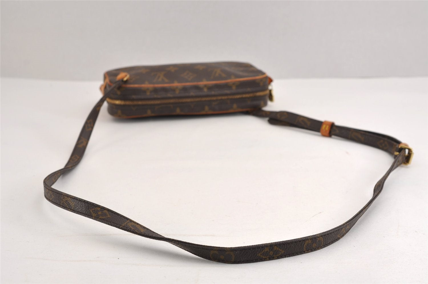 Auth Louis Vuitton Monogram Marly Bandouliere Shoulder Bag M51828 Junk 1749J