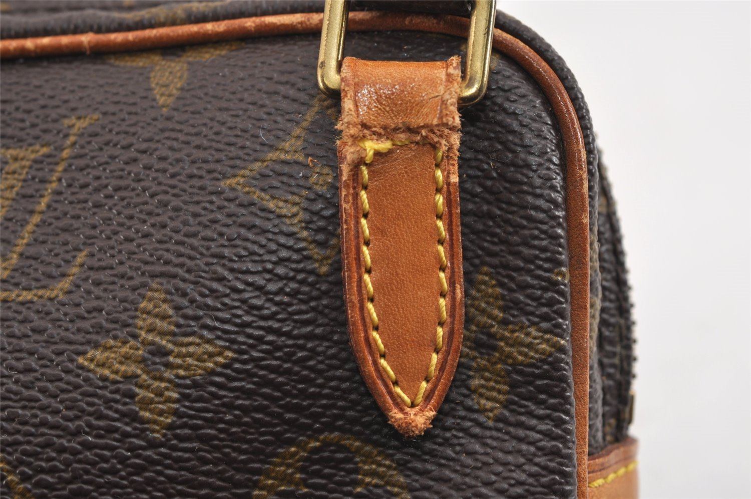 Auth Louis Vuitton Monogram Marly Bandouliere Shoulder Bag M51828 Junk 1749J