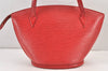 Auth Louis Vuitton Epi Saint Jacques Shopping Shoulder Bag Red M52267 LV 1749K