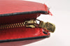 Auth Louis Vuitton Epi Saint Jacques Shopping Shoulder Bag Red M52267 LV 1749K