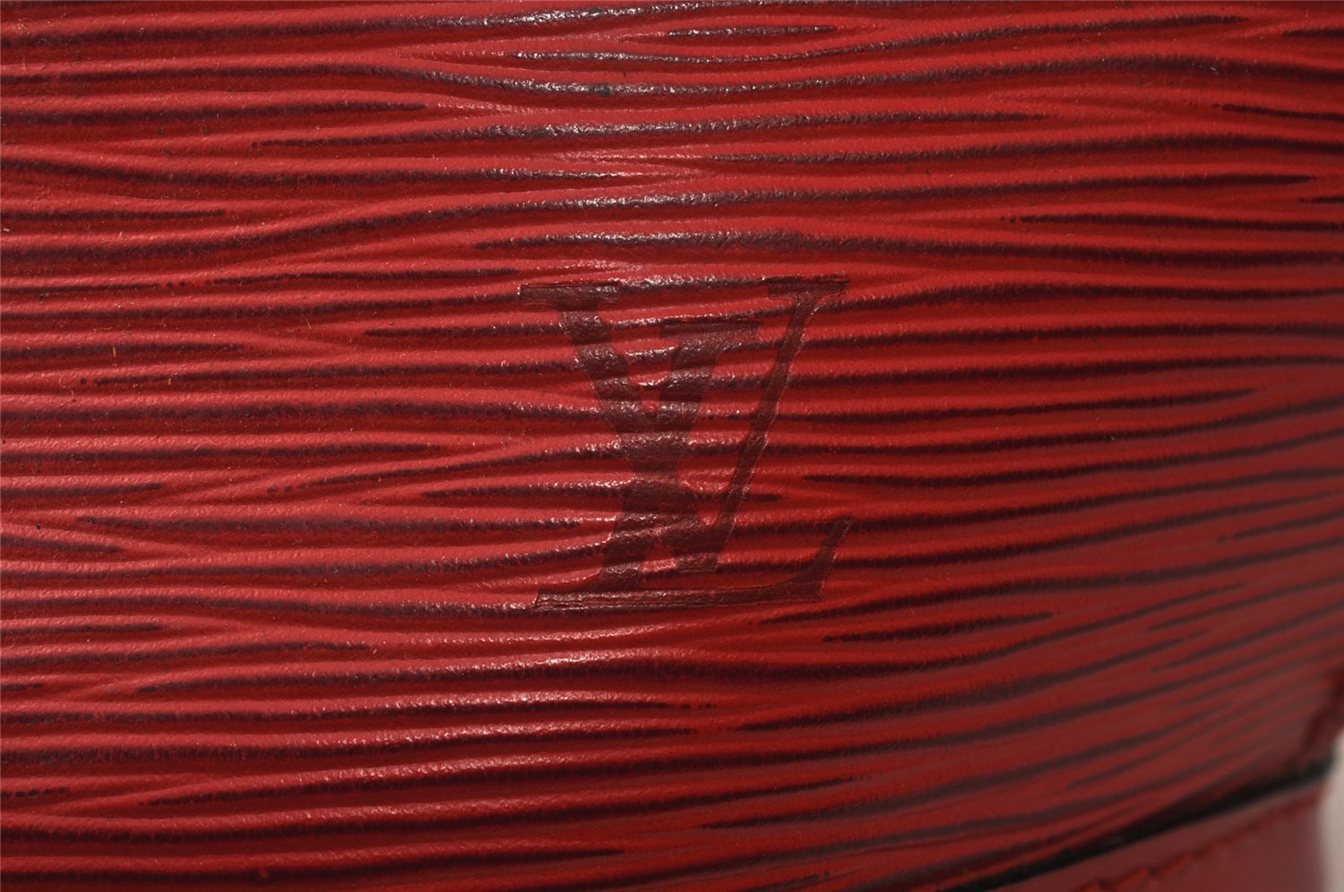 Auth Louis Vuitton Epi Saint Jacques Shopping Shoulder Bag Red M52267 LV 1749K