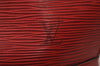 Auth Louis Vuitton Epi Saint Jacques Shopping Shoulder Bag Red M52267 LV 1749K