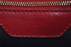 Auth Louis Vuitton Epi Saint Jacques Shopping Shoulder Bag Red M52267 LV 1749K