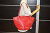 Auth Louis Vuitton Epi Saint Jacques Shopping Shoulder Bag Red M52267 LV 1749K