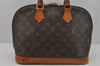 Authentic Louis Vuitton Monogram Alma Hand Bag Purse M51130 LV 1750J