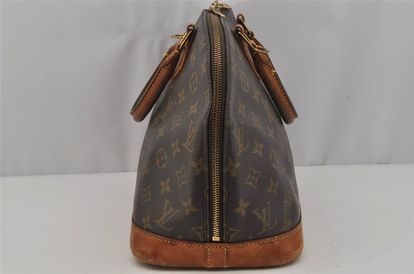 Authentic Louis Vuitton Monogram Alma Hand Bag Purse M51130 LV 1750J