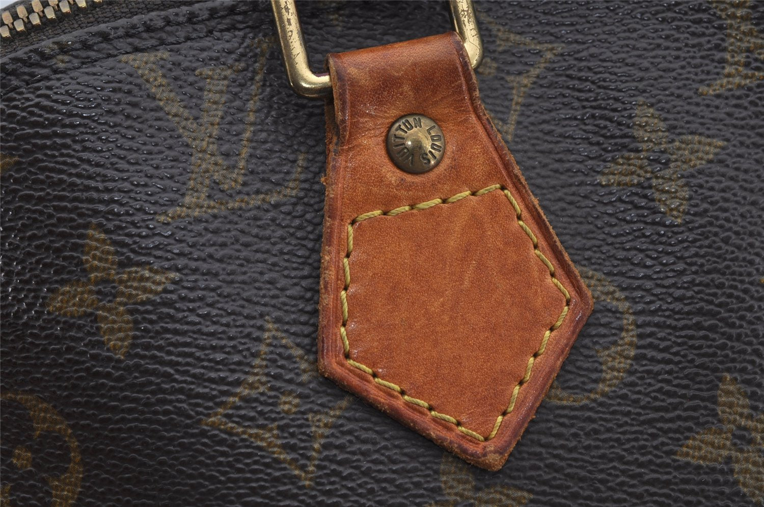 Authentic Louis Vuitton Monogram Alma Hand Bag Purse M51130 LV 1750J