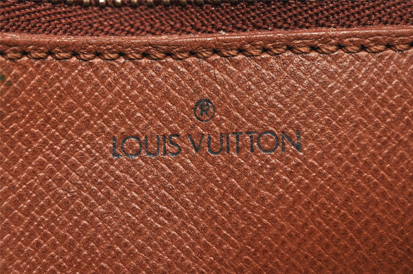 Authentic Louis Vuitton Monogram Marly Dragonne GM M51825 Clutch Hand Bag 1750K