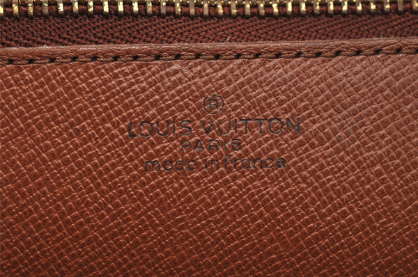 Authentic Louis Vuitton Monogram Marly Dragonne GM M51825 Clutch Hand Bag 1751I