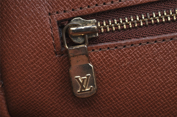 Authentic Louis Vuitton Monogram Marly Dragonne GM M51825 Clutch Hand Bag 1751I