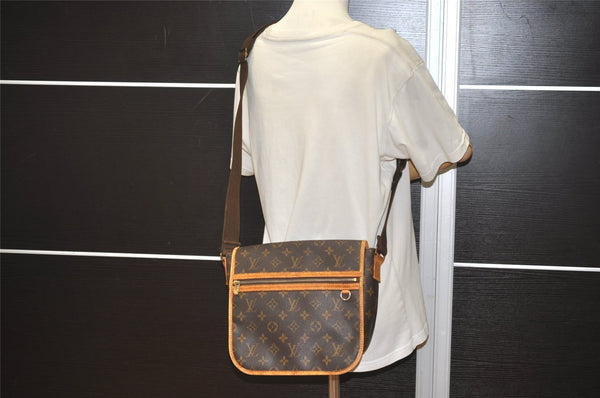 Auth Louis Vuitton Monogram Messenger Bosphore PM Shoulder Bag M40106 LV 1751J