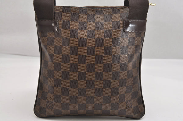 Authentic Louis Vuitton Damier Pochette Melville N51127 Shoulder Cross Bag 1751K