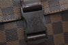 Authentic Louis Vuitton Damier Pochette Melville N51127 Shoulder Cross Bag 1751K