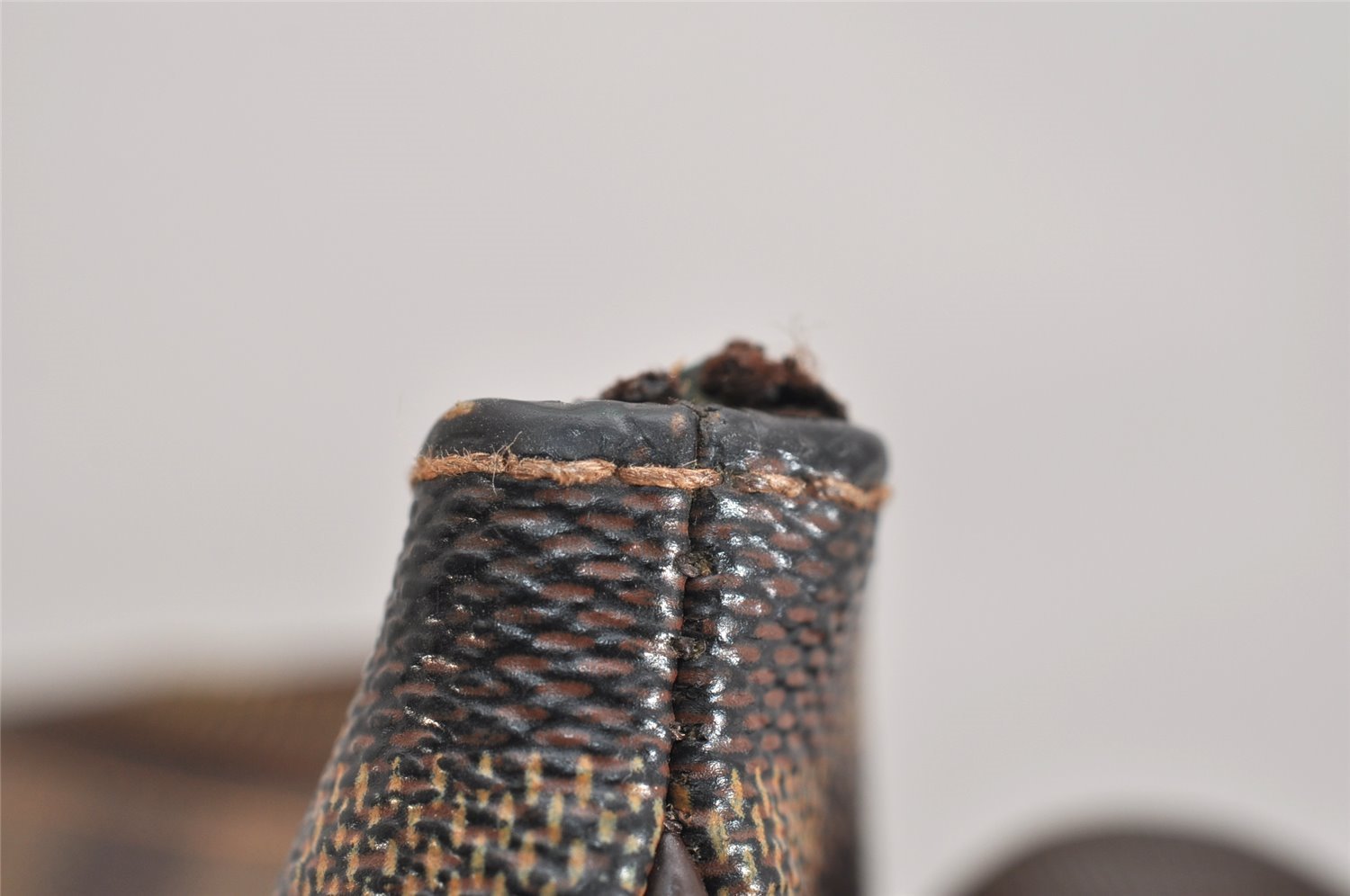 Authentic Louis Vuitton Damier Pochette Melville N51127 Shoulder Cross Bag 1751K