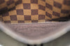 Authentic Louis Vuitton Damier Pochette Melville N51127 Shoulder Cross Bag 1751K
