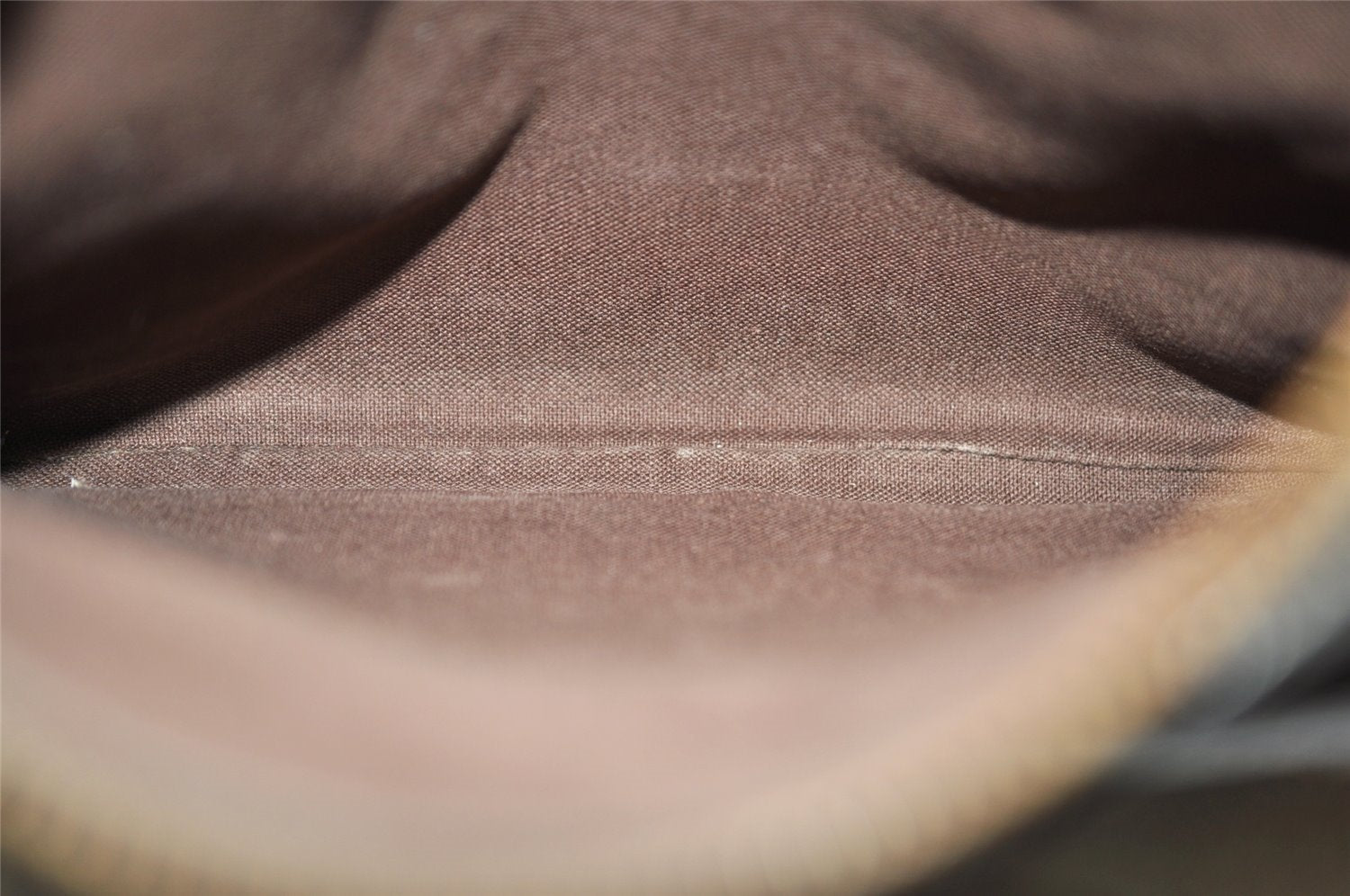 Authentic Louis Vuitton Damier Pochette Melville N51127 Shoulder Cross Bag 1751K