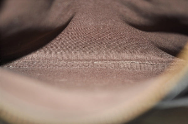 Authentic Louis Vuitton Damier Pochette Melville N51127 Shoulder Cross Bag 1751K